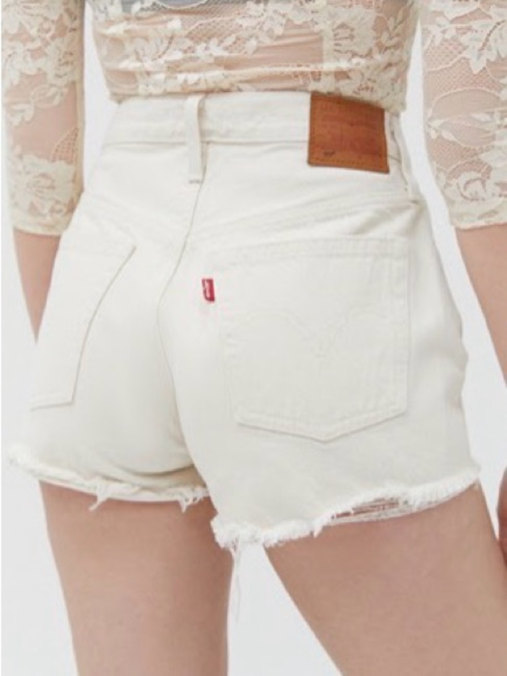 Levi's Shorts | 501 Original Denim Cutoff Short in Natural Instinct
